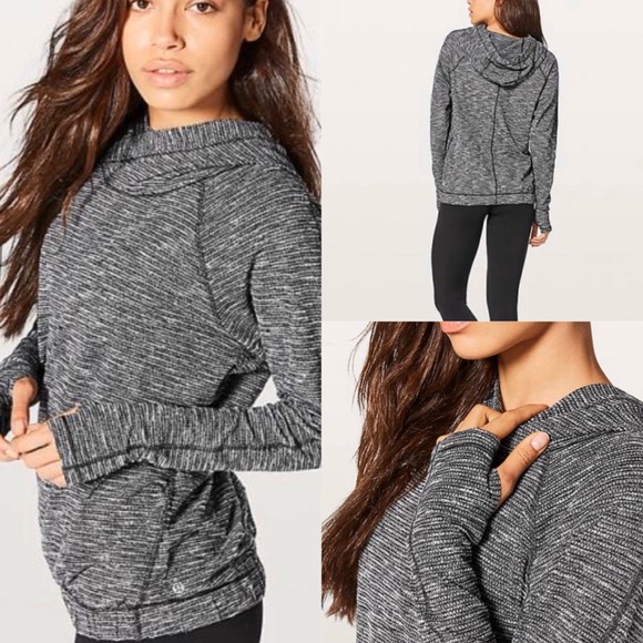 lululemon athletica Tops - Lululemon Healthy Heart Pullover II Heathered Gray